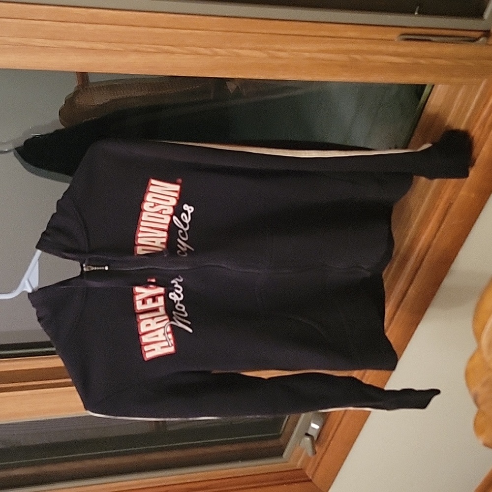 Womens harley davidson zipup